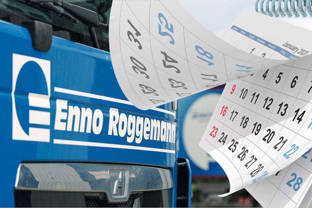 Anzahl der Liefertage