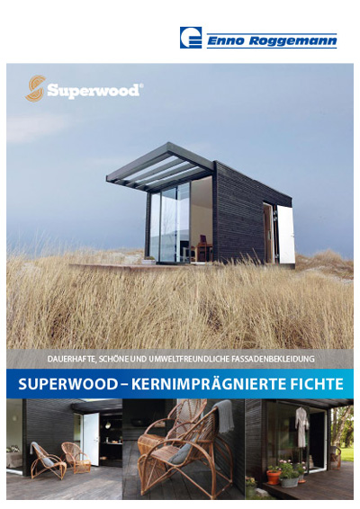 Fassade von Superwood